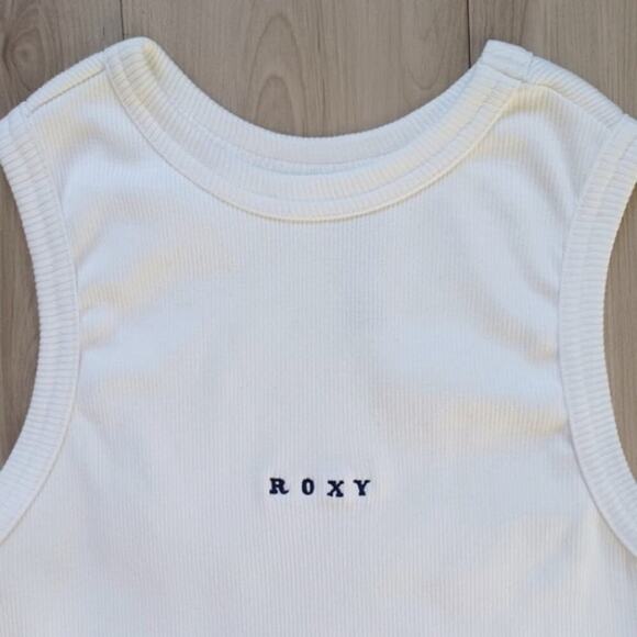Roxy ICONIC DAYS Crop Top White XS NWT RARE - Picture 4 of 9